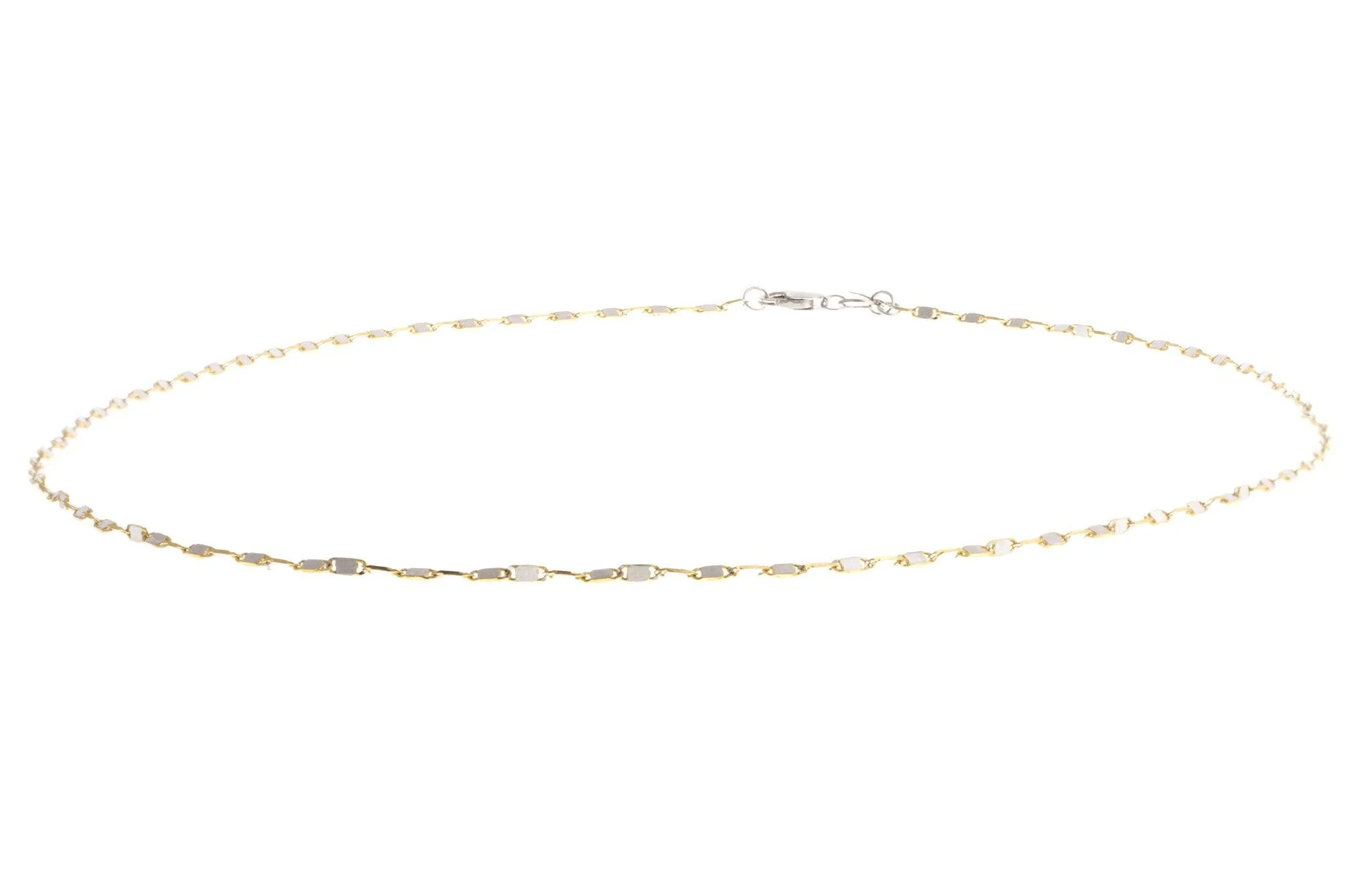 Hand Finished 18ct Two Tone Chain - Exquisite Two Tone Jewellery - Image 3